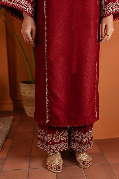 Dhanak - 2PC Embroidered Unstitched V240
