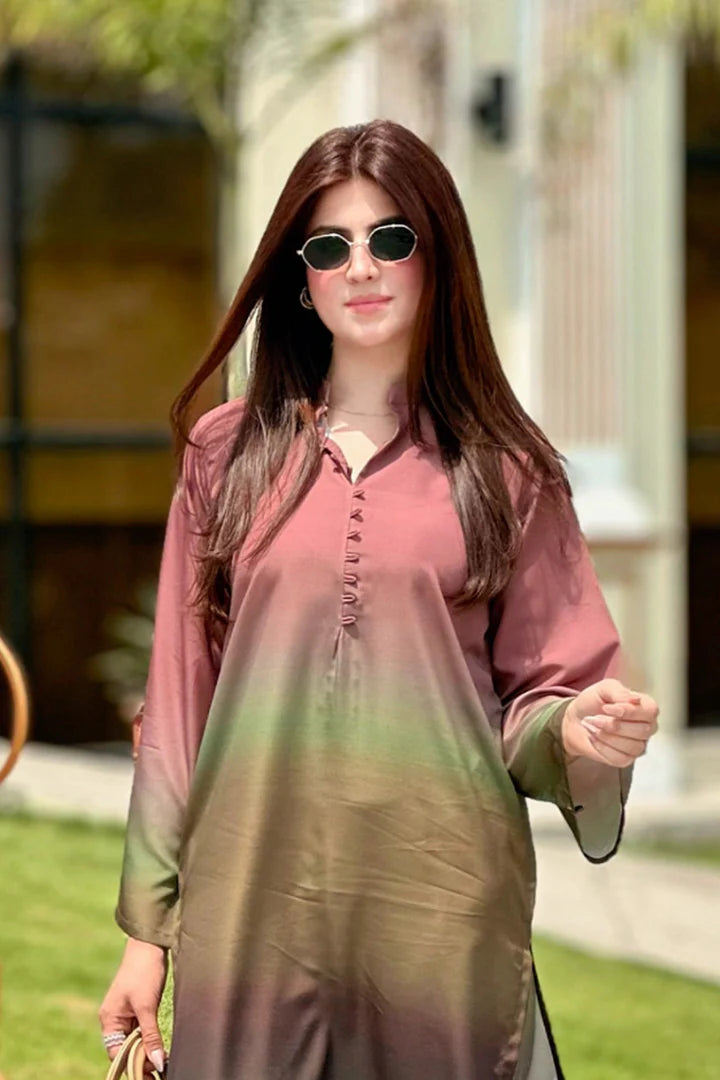 LULUSAR Silk 2PC Digital Printed V267 - Unstitched