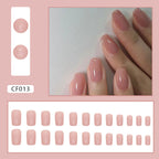 Soft Pink Squoval Press-on Nails