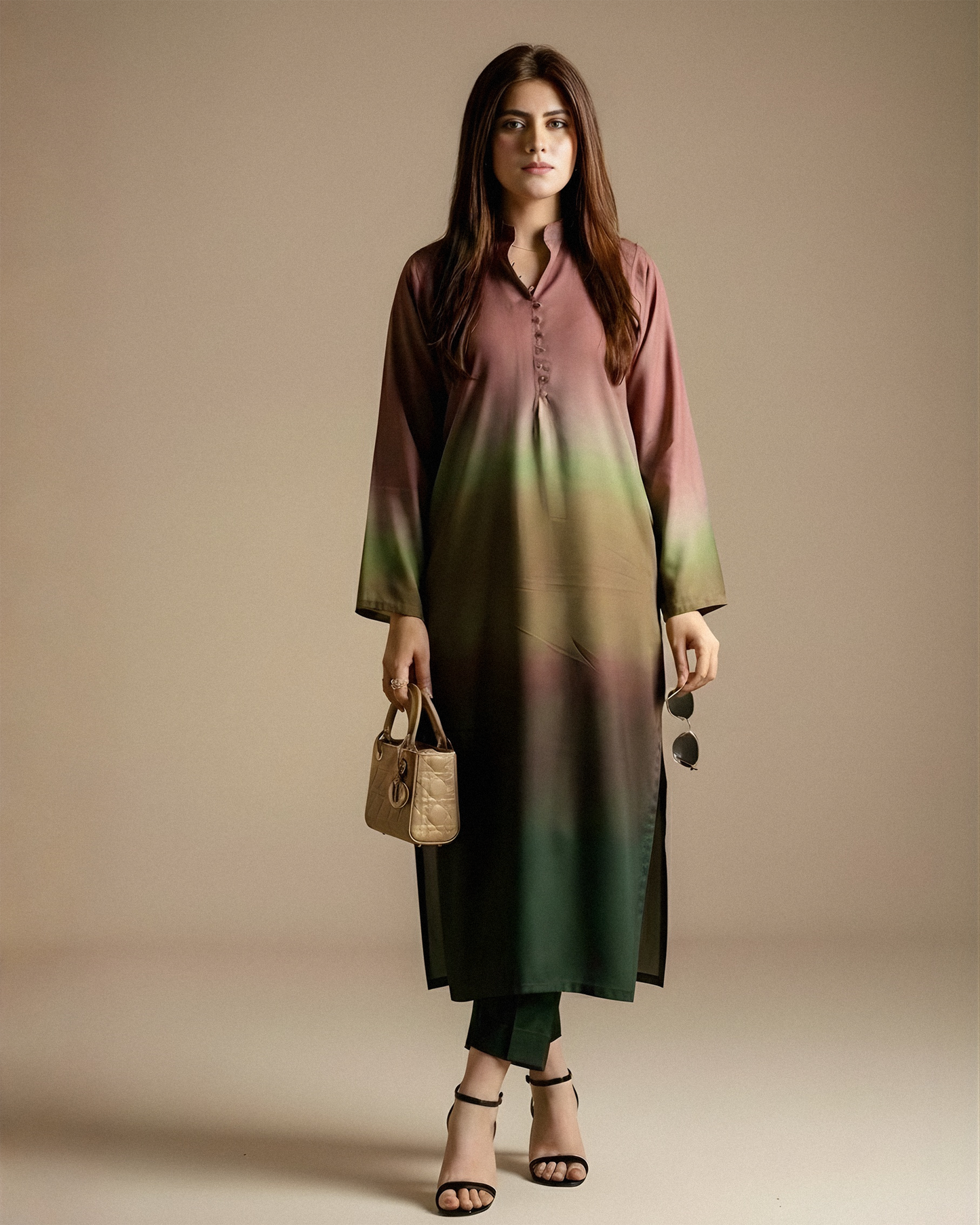 LULUSAR Silk 2PC Digital Printed V267 - Unstitched