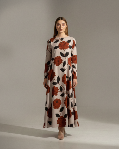 LULUSAR Silk 3PC Digital Printed V107 - Unstitched