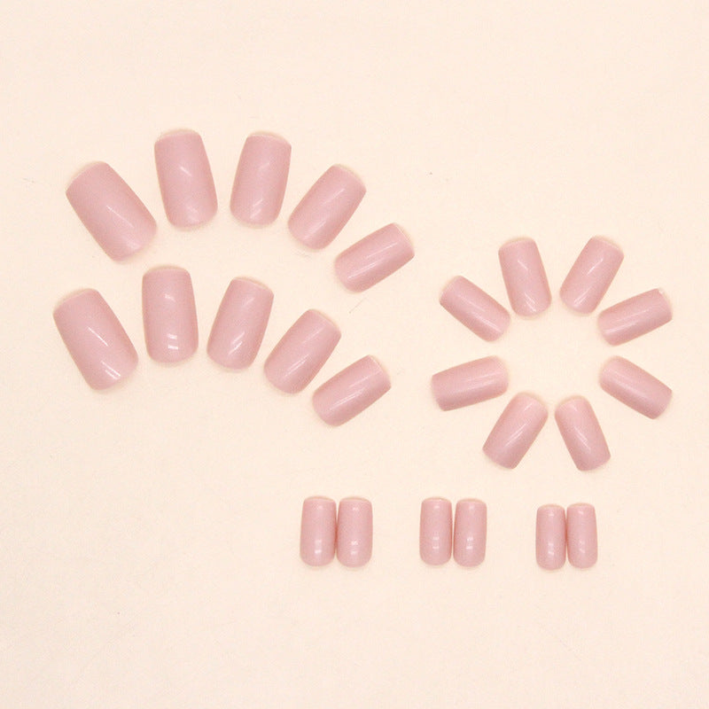 Soft Pink Squoval Press-on Nails