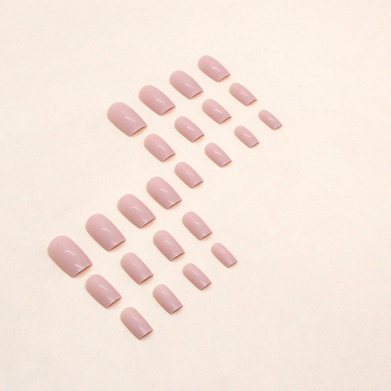 Soft Pink Squoval Press-on Nails
