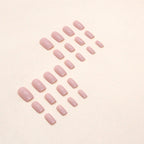 Soft Pink Squoval Press-on Nails