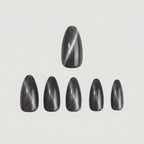 Black Sparkle Press-on Nails
