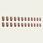 Minimalist French Shiny Press-on Nails