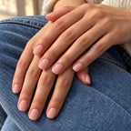 Soft Pink Squoval Press-on Nails