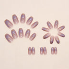 Sparkle Pink Square Press-on Nails