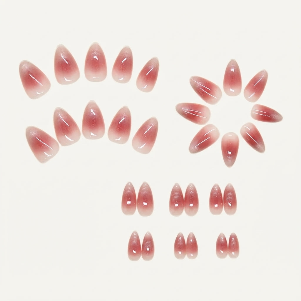 Sweet Pink Ice Press-on Nails