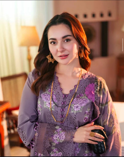 Jade Pima Luxury Pure DHANAK Embroidered UNSTITCHED Collection 2025W