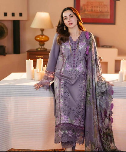Jade Pima Luxury Pure DHANAK Embroidered UNSTITCHED Collection 2025W